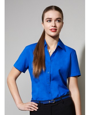 Ladies Plain Oasis Short Sleeve Shirt