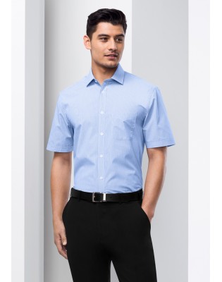Mens Euro Short Sleeve Shirt