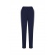 Womens Bandless Elastic Waist Pant