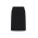 Womens Front Pleat Detail Straight Skirt - Black