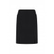 Womens Front Pleat Detail Straight Skirt