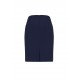 Womens Front Pleat Detail Straight Skirt
