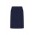 Womens Front Pleat Detail Straight Skirt - Marine