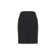 Womens Front Pleat Detail Straight Skirt