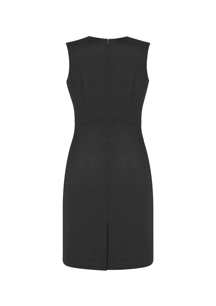 Womens Sleeveless V Neck Dress