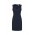 Womens Sleeveless V Neck Dress - Navy