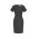 Womens Short Sleeve Dress - Charcoal