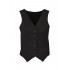 Womens Peaked Vest with Knitted Back