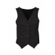 Womens Peaked Vest with Knitted Back