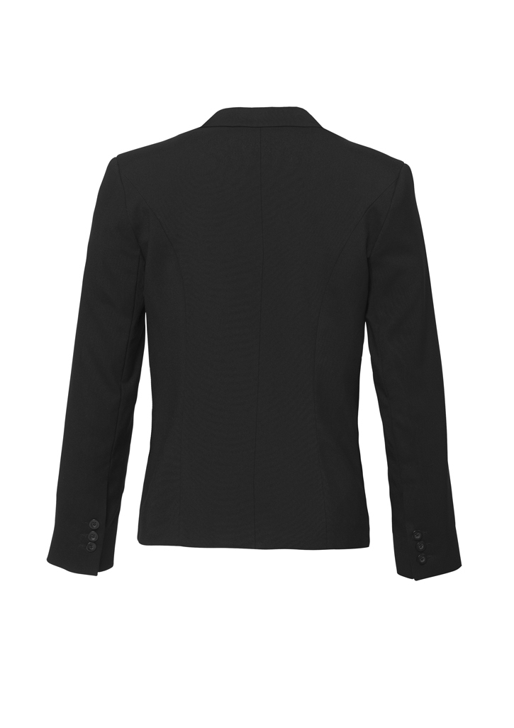 Womens Short Jacket with Reverse Lapel
