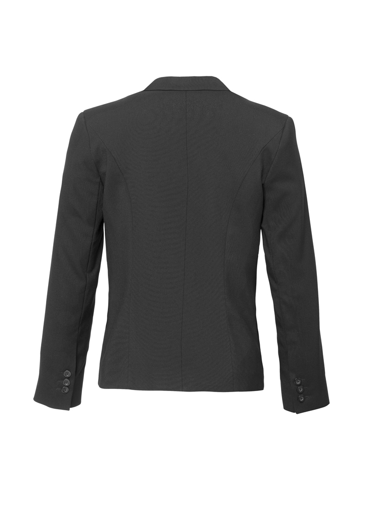 Womens Short Jacket with Reverse Lapel
