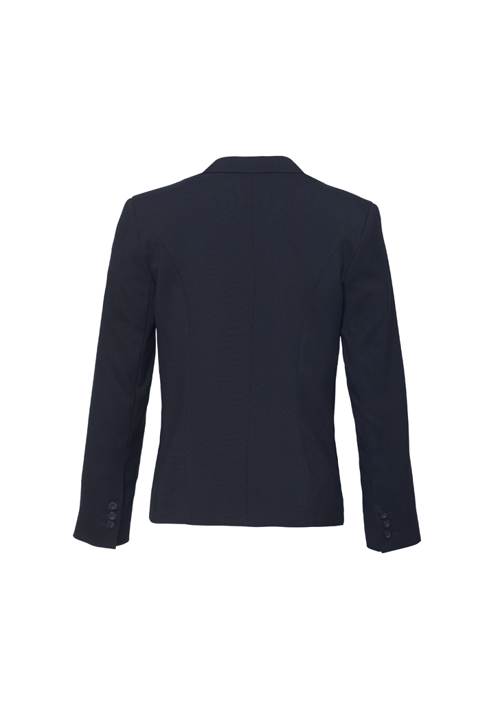 Womens Short Jacket with Reverse Lapel