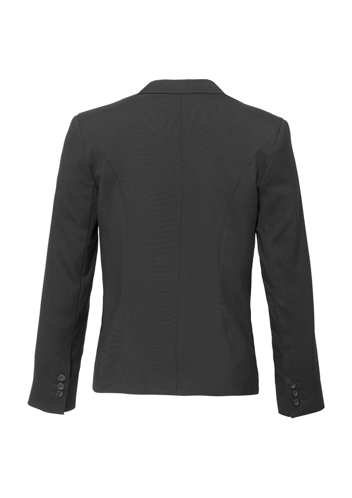 Womens Short Jacket with Reverse Lapel