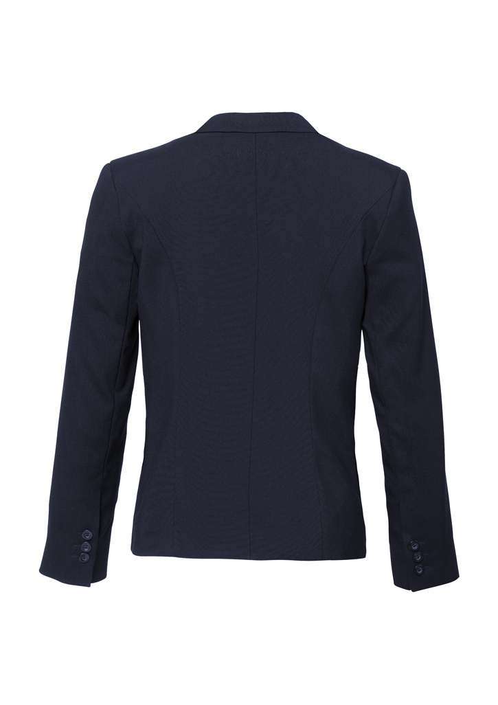 Womens Short Jacket with Reverse Lapel