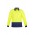 Unisex Hi Vis Basic Spliced Polo - Long Sleeve - Yellow/Navy