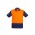 Mens Hi Vis Zone Polo - Orange/Navy