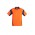 Mens Hi Vis Aztec Polo - Short Sleeve - Orange/Navy