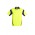 Mens Hi Vis Aztec Polo - Short Sleeve - Yellow/Navy