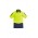 Mens Hi Vis Flux S/S Polo - Yellow/Navy