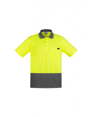 Mens Comfort Back S/S Polo