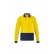 Mens Hi Vis Cotton L/S Polo