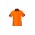 Mens Reinforced Hi Vis Squad S/S Polo - Orange/Navy