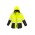 Mens Hi Vis 4 in 1 Waterproof Jacket - Yellow/Navy