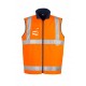 Mens Hi Vis Lightweight Fleece Lined Vest