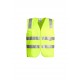 Unisex Hi Vis Full Zip Vest