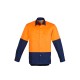 Mens Hi Vis Spliced Industrial Shirt