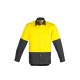 Mens Hi Vis Spliced Industrial Shirt
