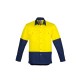 Mens Hi Vis Spliced Industrial Shirt