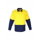 Mens Rugged Cooling Hi Vis Spliced Shirt