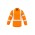 Mens X Back Taped Shirt - Orange