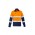 Mens Lightweight Bio Motion Shirt - Orange/Navy