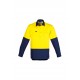 Mens Hi Vis Closed Front L/S Shirt
