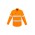 Mens Hi Vis Hoop Taped Shirt - Orange