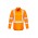 Mens Hi Vis X Back Taped Shirt - Orange