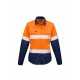 Womens Rugged Cooling Taped Hi Vis Spliced Shirt