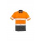 Mens Rugged Cooling Taped Hi Vis Spliced S/S Shirt