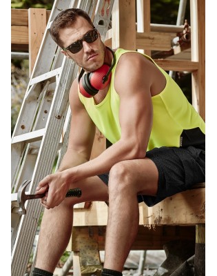 Unisex Hi Vis Squad Singlet