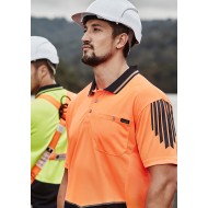 Mens Hi Vis Flux S/S Polo