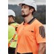 Mens Hi Vis Flux S/S Polo