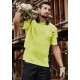 Mens Reinforced Hi Vis Squad S/S Polo