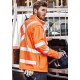 Unisex Hi Vis 2 in 1 X Back Soft Shell Jacket