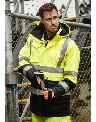 Mens FR Arc Rated Anti Static Waterproof Jacket