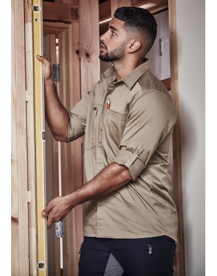 Mens Streetworx L/S Stretch Shirt
