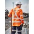 Mens Hi Vis X Back Taped Shirt