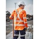 Mens Hi Vis X Back Taped Shirt