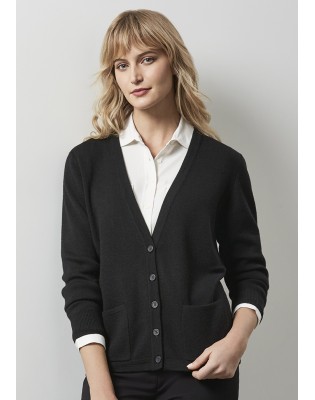 Ladies Woolmix Cardigan